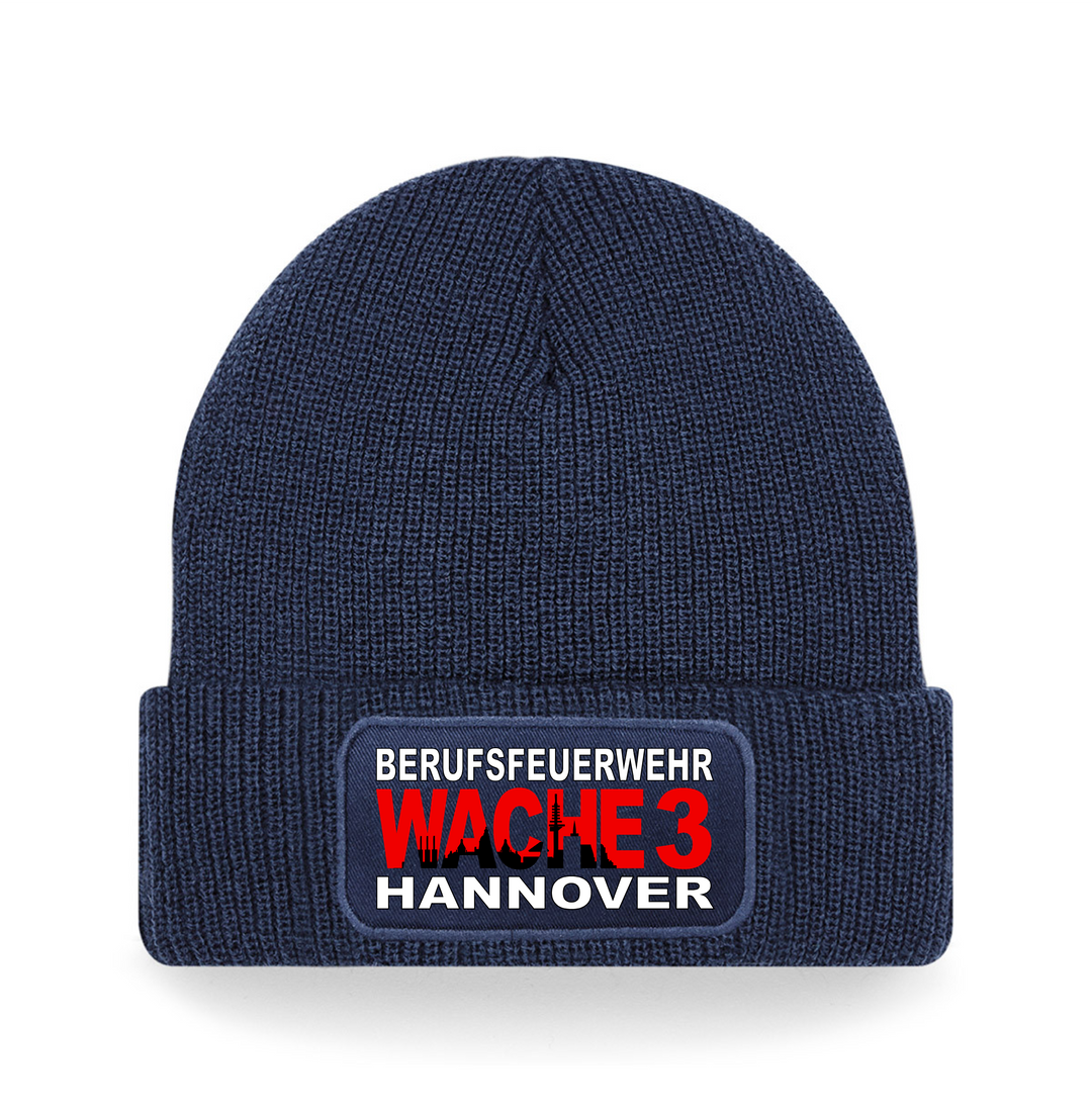 Strickmütze Wache 3 - Berufsfeuerwehr Hannover