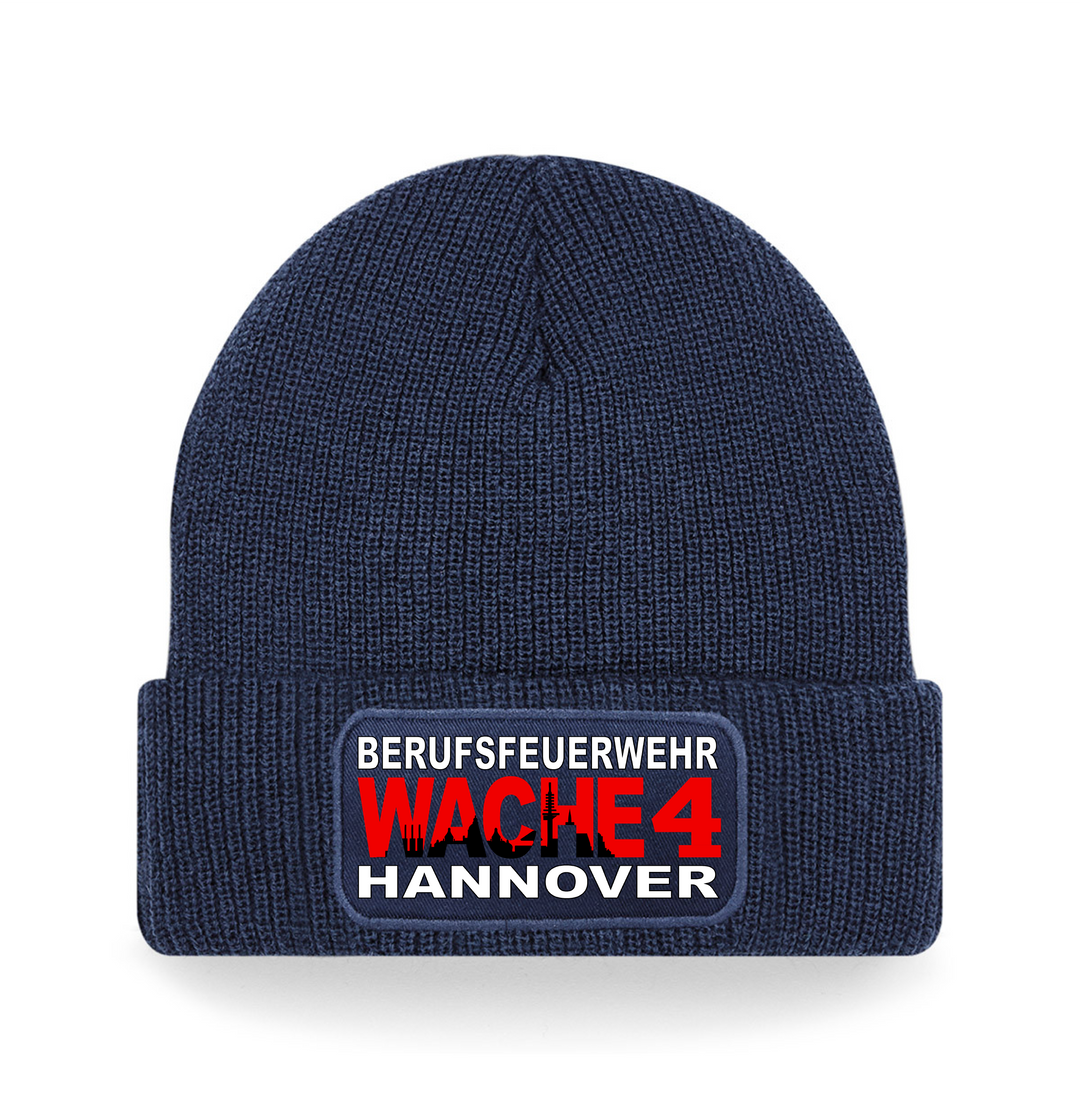 Strickmütze Wache 4 - Berufsfeuerwehr Hannover