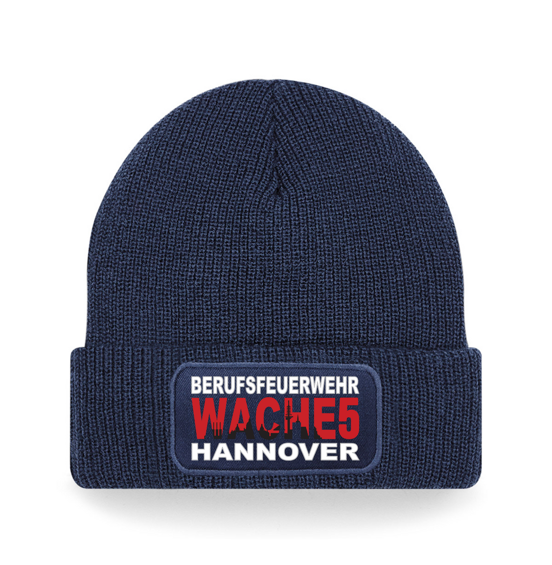 Strickmütze Wache 5 - Berufsfeuerwehr Hannover
