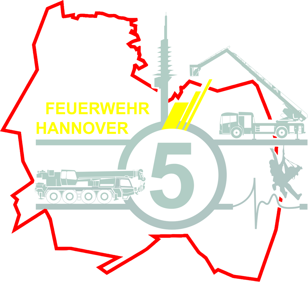 Sweatjacke Wache 5 - Berufsfeuerwehr Hannover