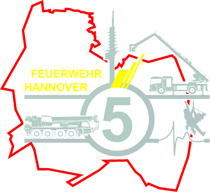Sweatjacke Wache 5 - Berufsfeuerwehr Hannover