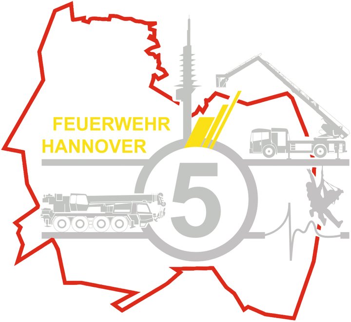 Funktions-T-Shirt Wache 5 - Berufsfeuerwehr Hannover
