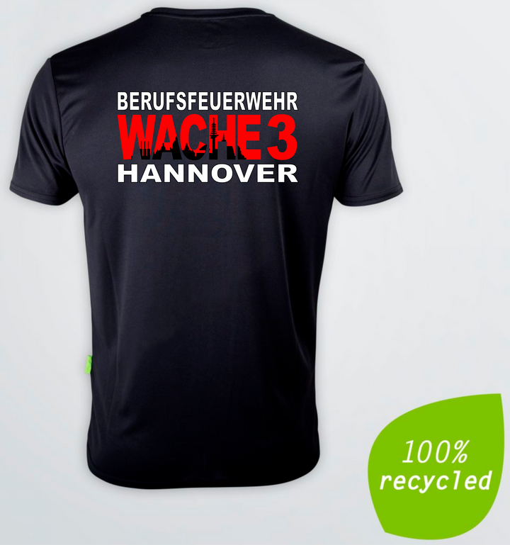 Funktions-T-Shirt Wache 3 - Berufsfeuerwehr Hannover