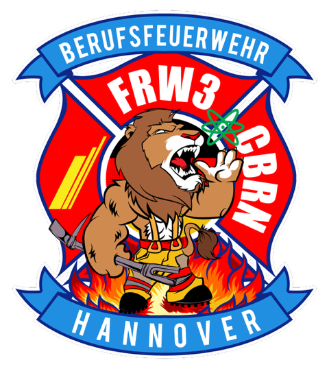 Sweatjacke Wache 3 - Berufsfeuerwehr Hannover