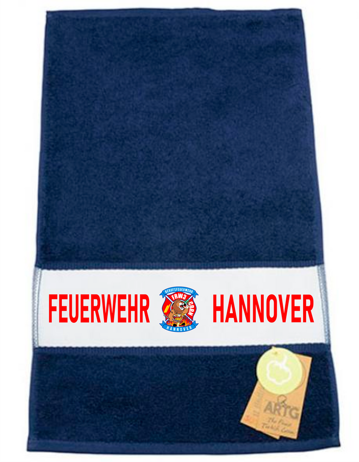 Navy Handtuch - Berufsfeuerwehr Hannover