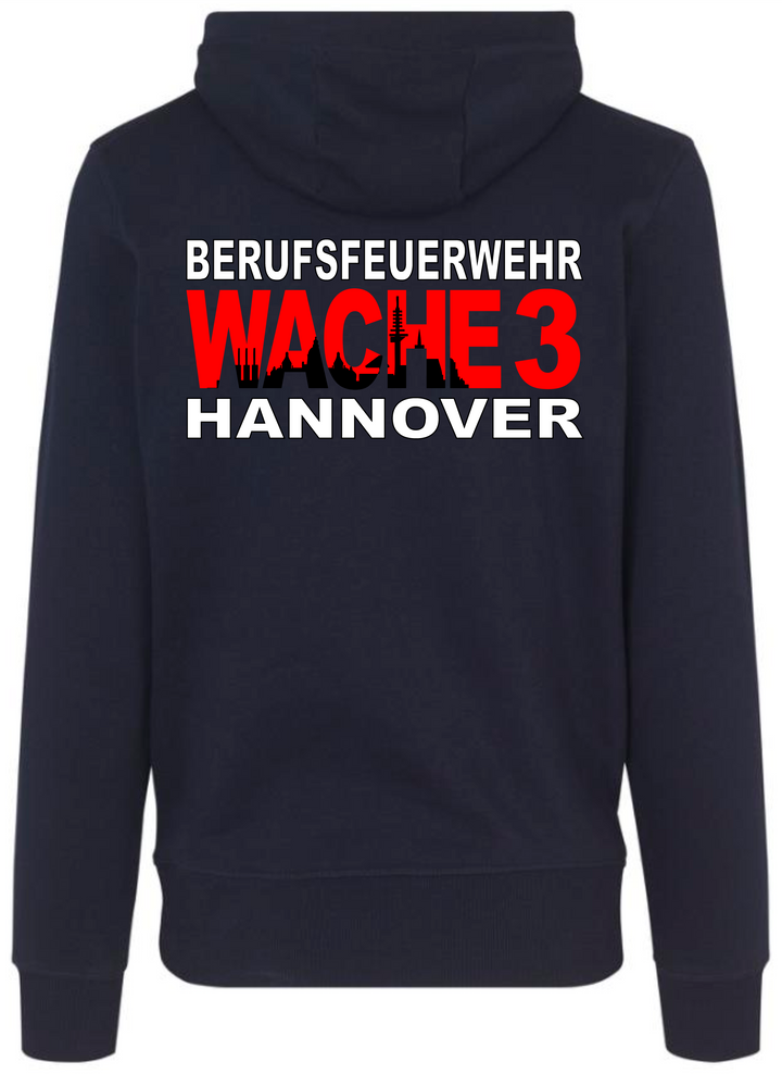 Hoodie Wache 3 - Berufsfeuerwehr Hannover