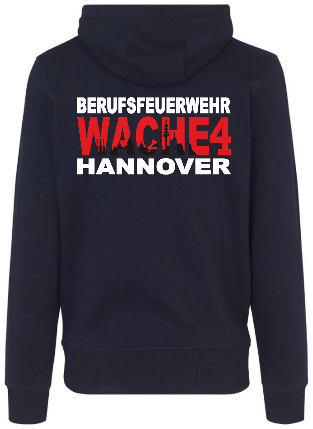 Hoodie Wache 4 - Berufsfeuerwehr Hannover
