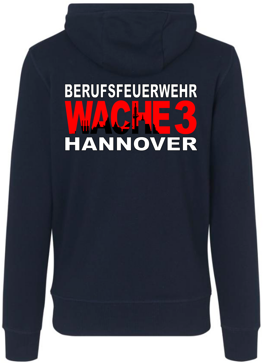 Sweatjacke Wache 3 - Berufsfeuerwehr Hannover