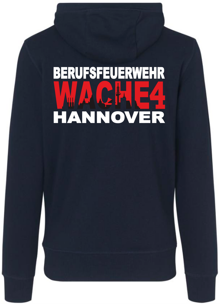 Sweatjacke Wache 4 - Berufsfeuerwehr Hannover
