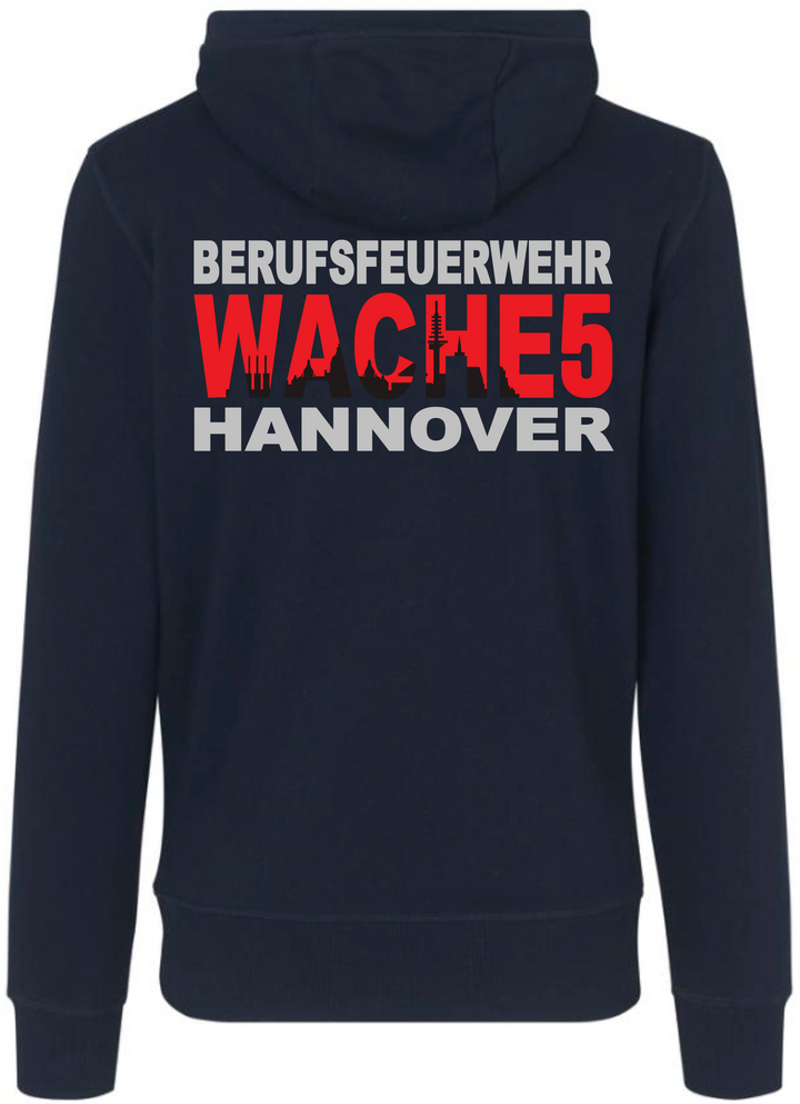 Sweatjacke Wache 5 - Berufsfeuerwehr Hannover