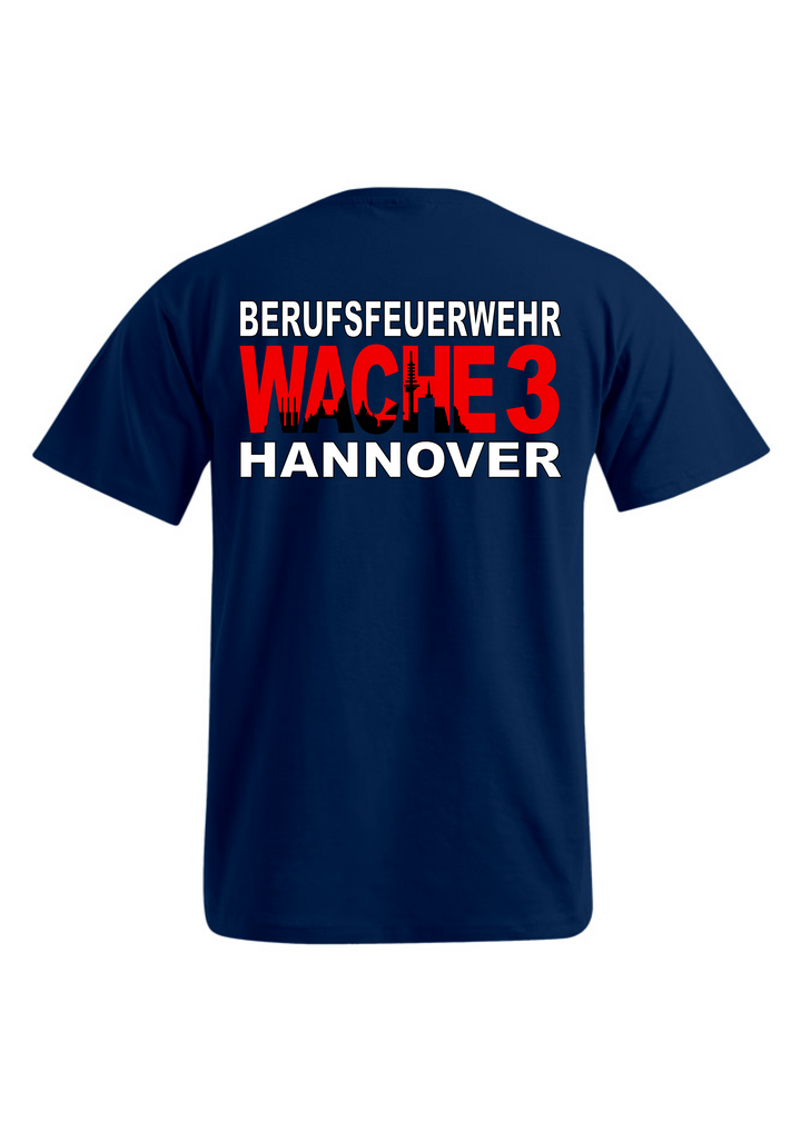 T-Shirt Wache 3 - Berufsfeuerwehr Hannover