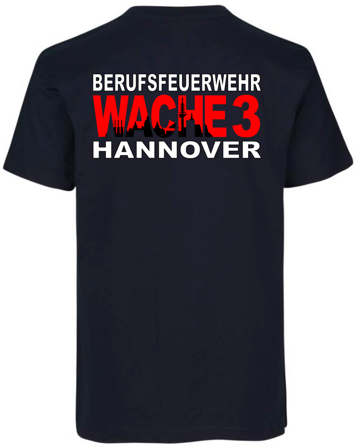 T-Shirt Wache 3 - Berufsfeuerwehr Hannover