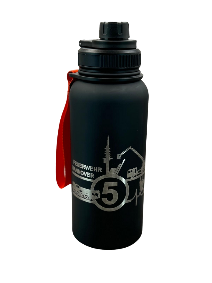 Thermoflasche Premium Wache 5 - Berufsfeuerwehr Hannover