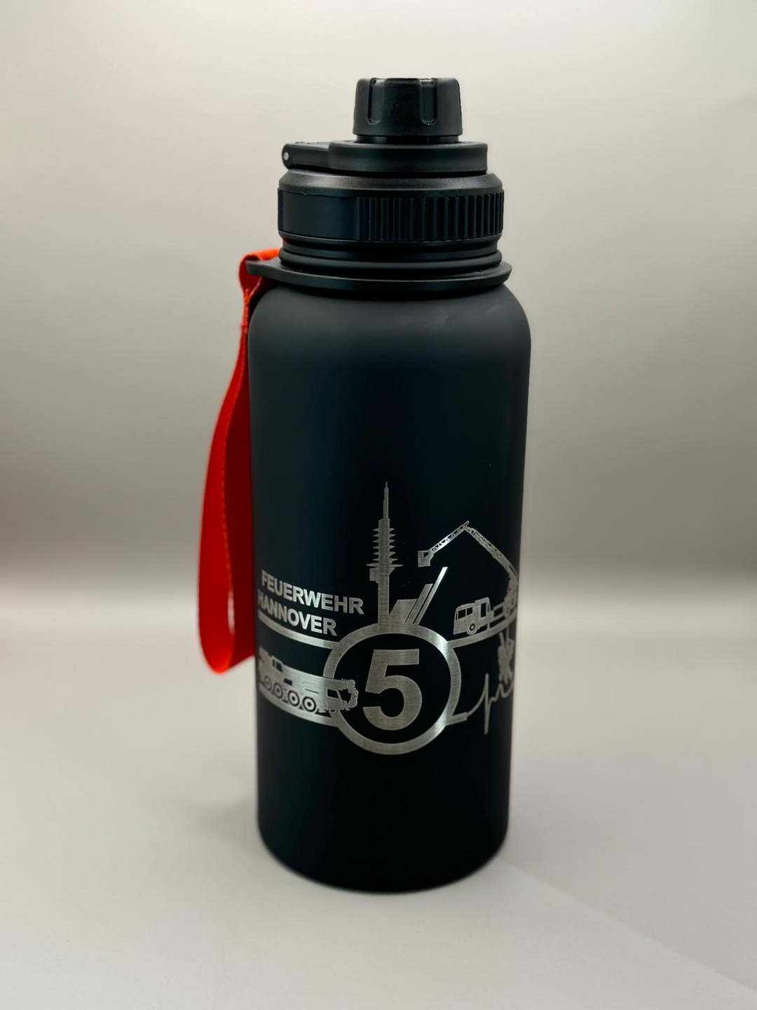 Thermoflasche Premium Wache 5 - Berufsfeuerwehr Hannover