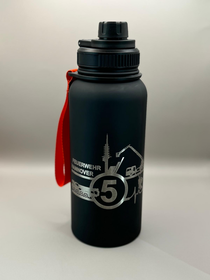 Thermoflasche Premium Wache 5 - Berufsfeuerwehr Hannover