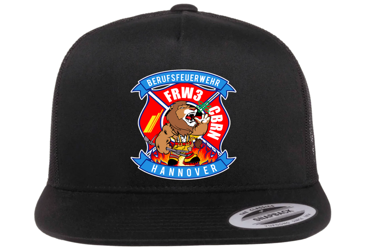 Classic Cap black Wache 3 - Berufsfeuerwehr Hannover