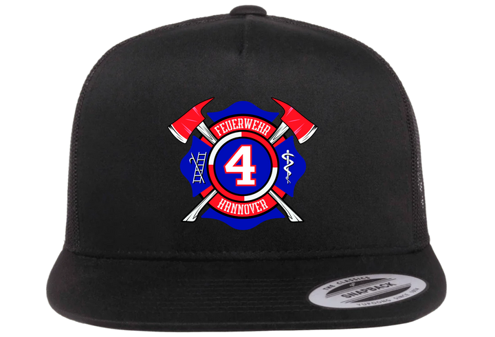 Classic Cap black Wache 4 - Berufsfeuerwehr Hannover
