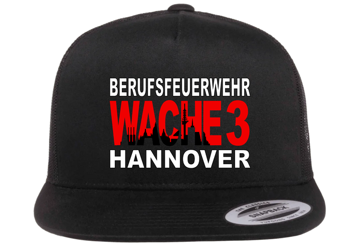 Classic Cap black Wache 3 - Berufsfeuerwehr Hannover